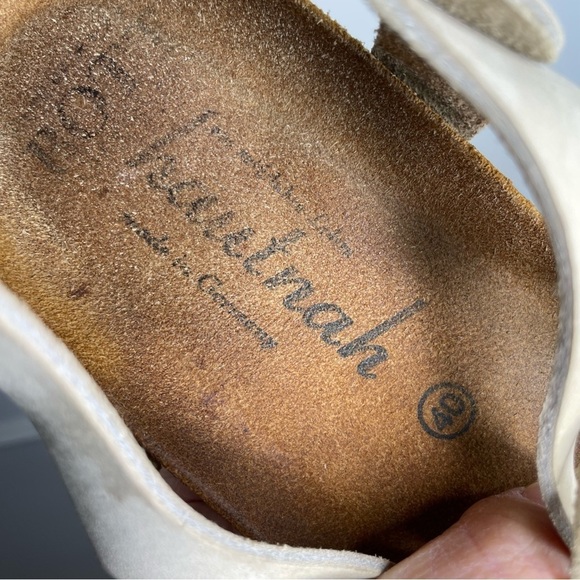 Hautnah Leather Strappy Cork Sole Sandal EU 40 US 9.5 - Picture 4 of 10